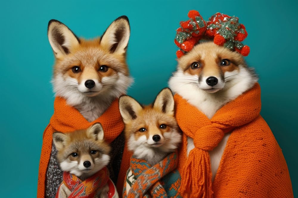 Fox wildlife costume animal. AI generated Image by rawpixel.