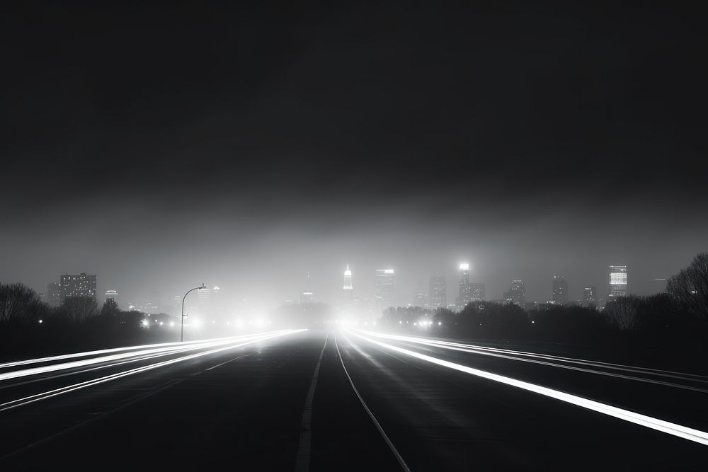 City architecture cityscape lighting. AI generated Image by rawpixel.