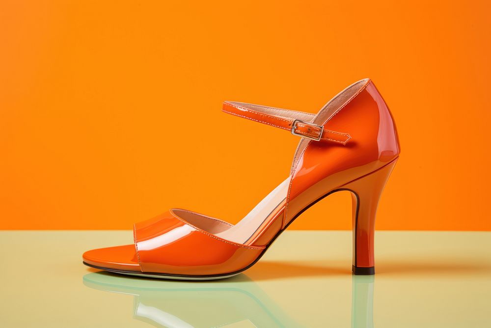 Footwear shoe heel elegance. 