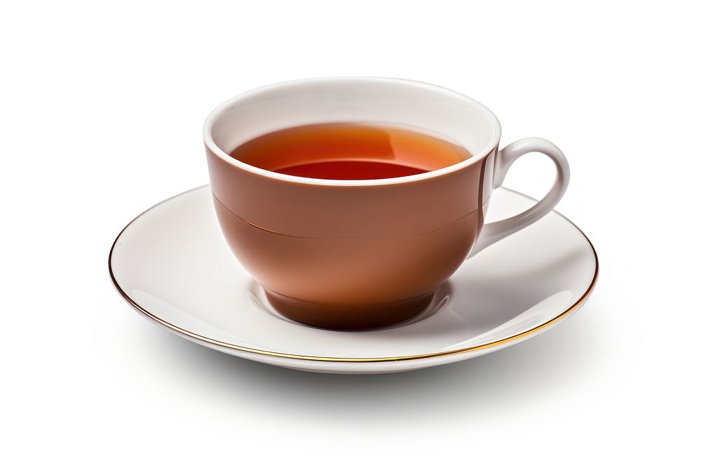 Cup tea saucer drink. AI generated Image by rawpixel.