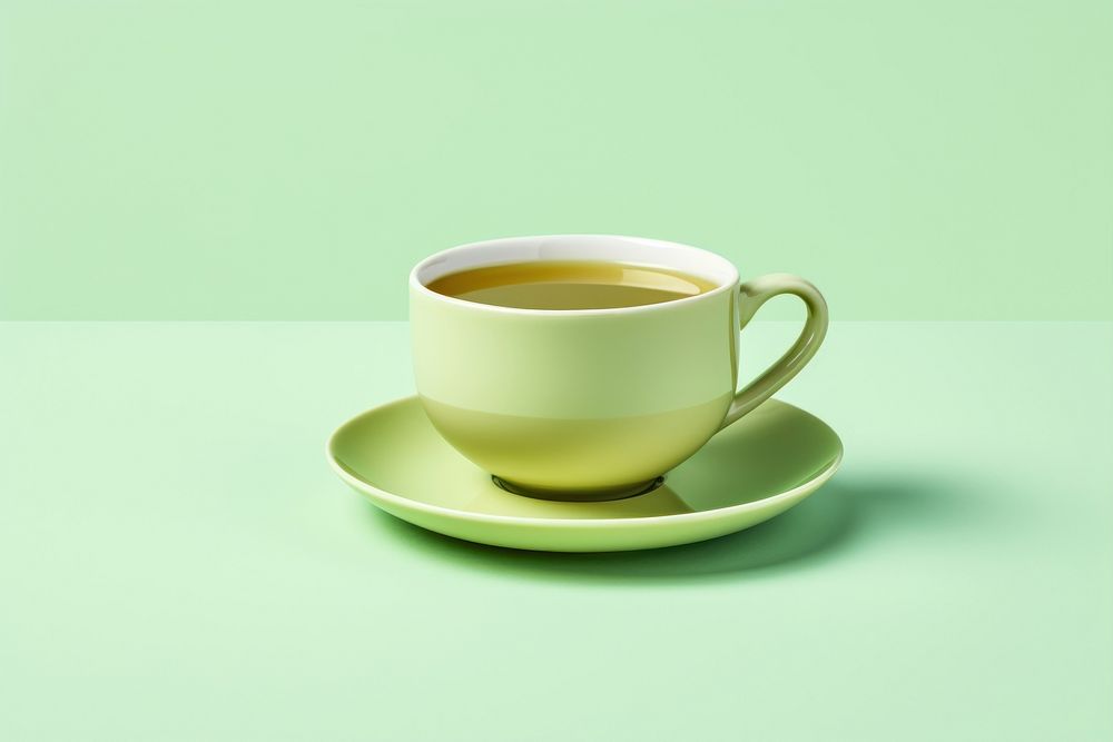 Tea cup coffee saucer. AI generated Image by rawpixel.