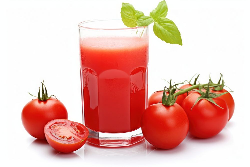 Tomato juice vegetable drink. AI generated Image by rawpixel.