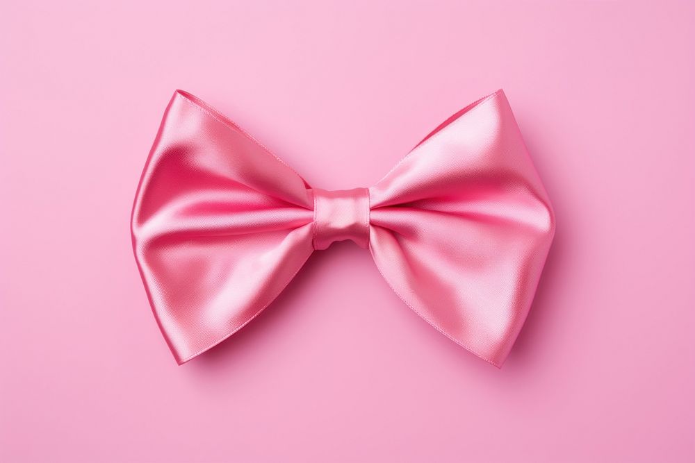 Pink bow celebration accessories. 