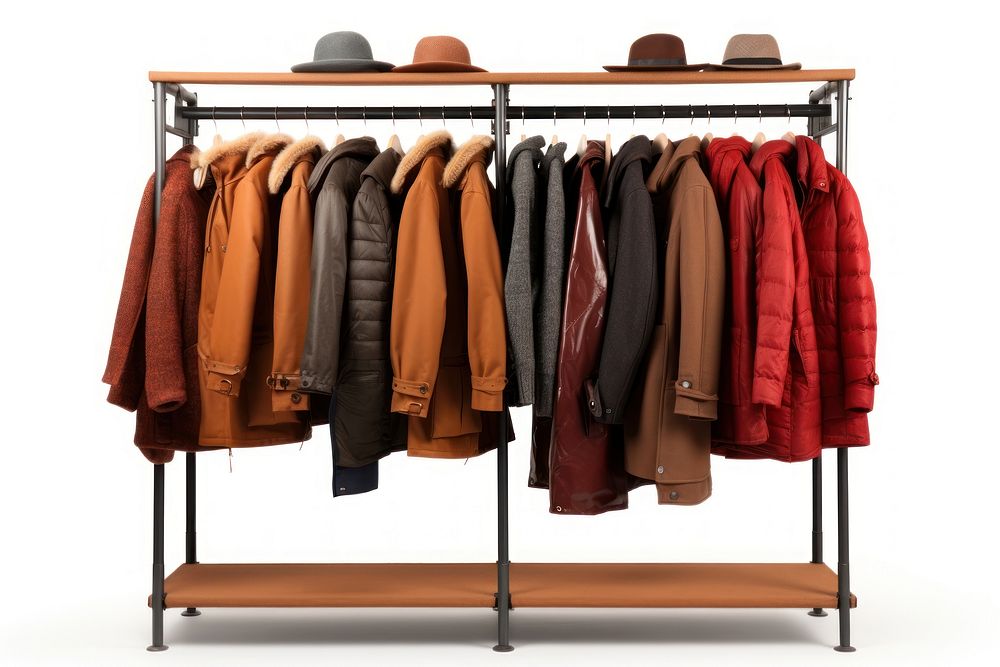 Furniture clothing closet coat. AI generated Image by rawpixel.