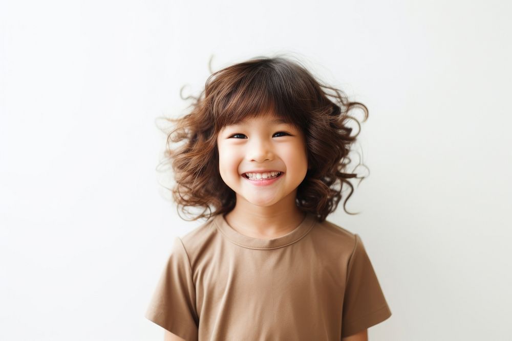 Child portrait smiling smile. AI generated Image by rawpixel.
