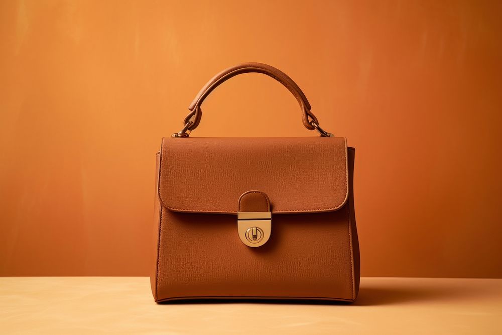 Bag briefcase handbag purse. AI generated Image by rawpixel.