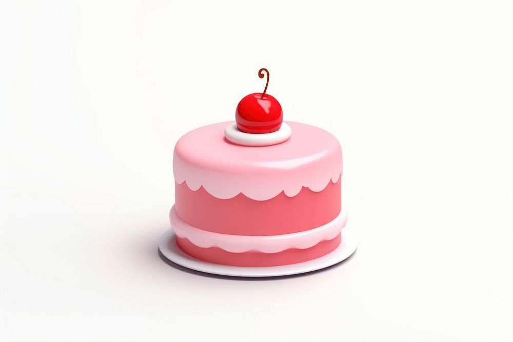 Cake dessert food anniversary. AI generated Image by rawpixel.