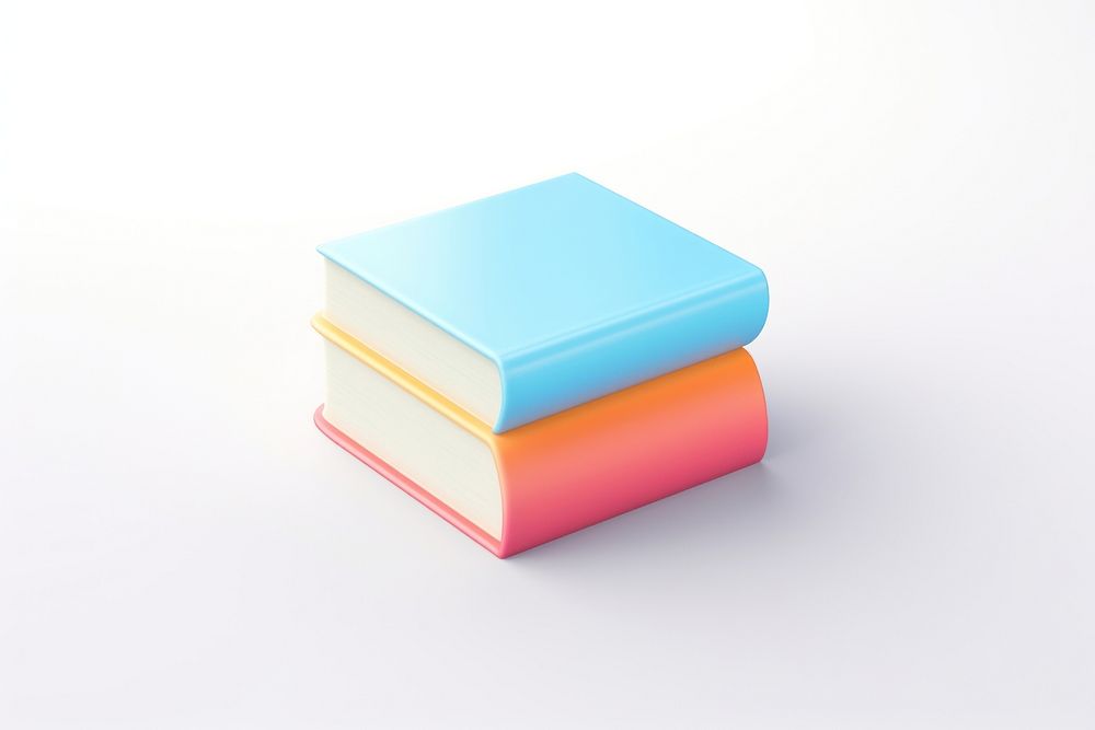 Paper book toy white background. AI generated Image by rawpixel.