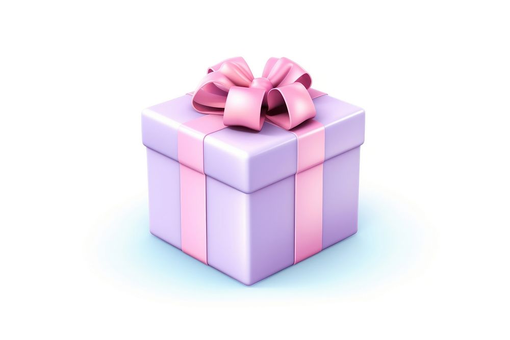 Gift box white background anniversary. AI generated Image by rawpixel.