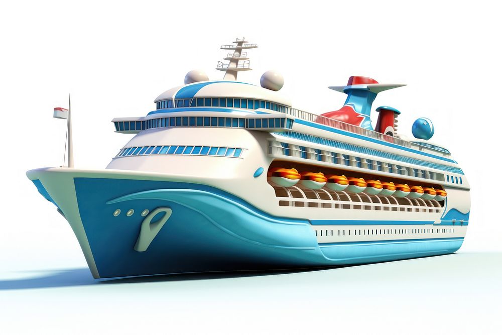 Vehicle cruise ship boat. AI generated Image by rawpixel.