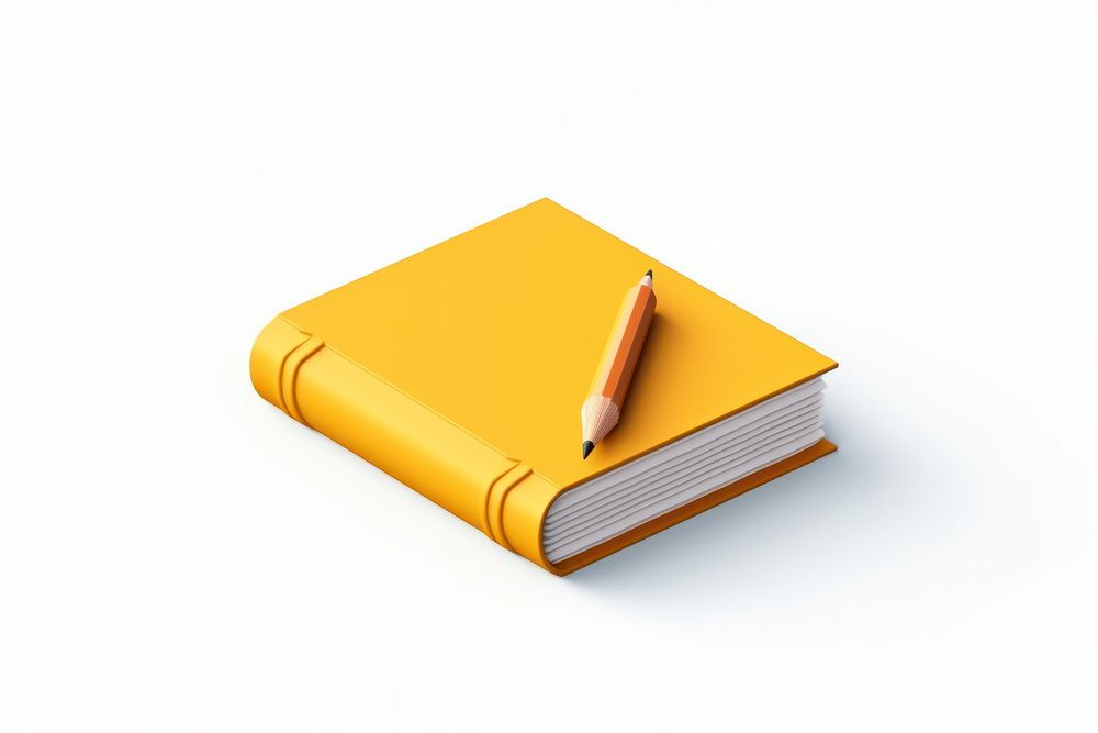 Book publication pencil diary. AI generated Image by rawpixel.