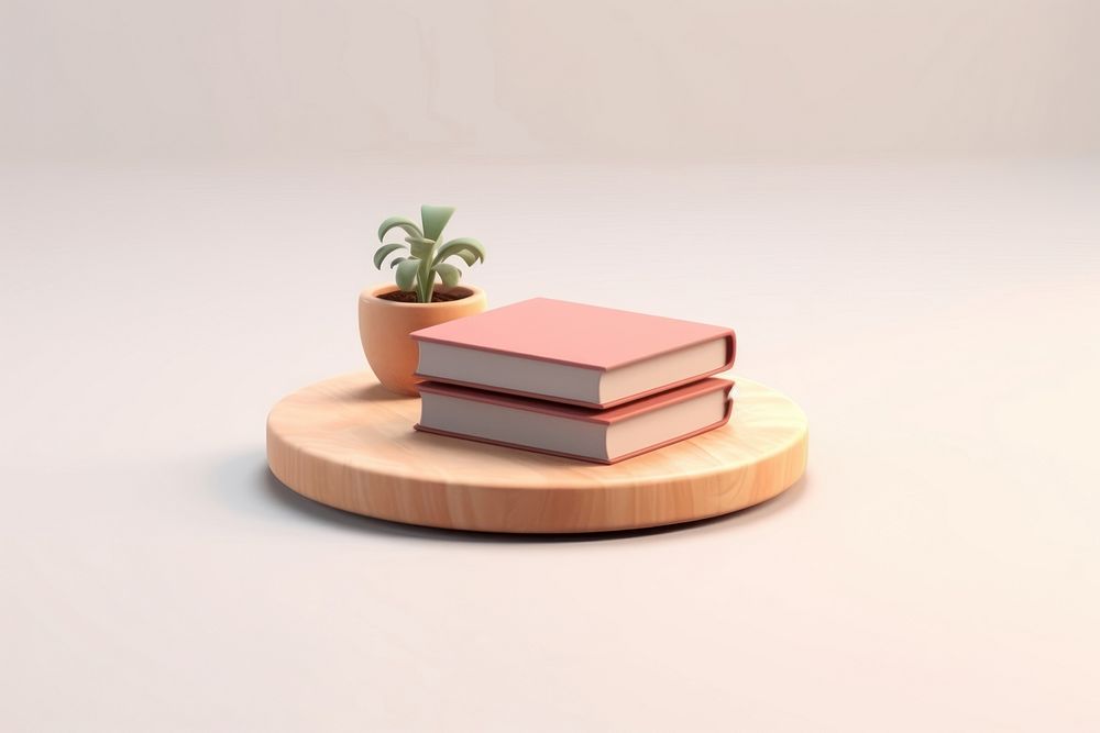 Table book publication plant. AI generated Image by rawpixel.