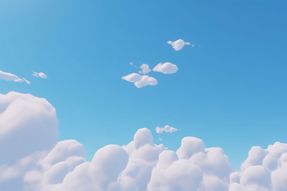 Sky outdoors nature cloud. AI generated Image by rawpixel.