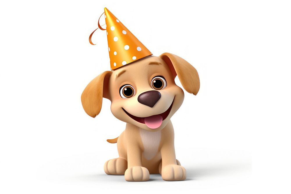 Birthday smiling cartoon party. AI generated Image by rawpixel.