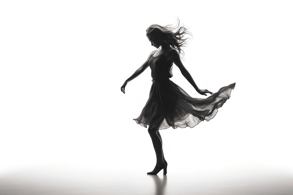 Dancing ballet adult white. AI generated Image by rawpixel.