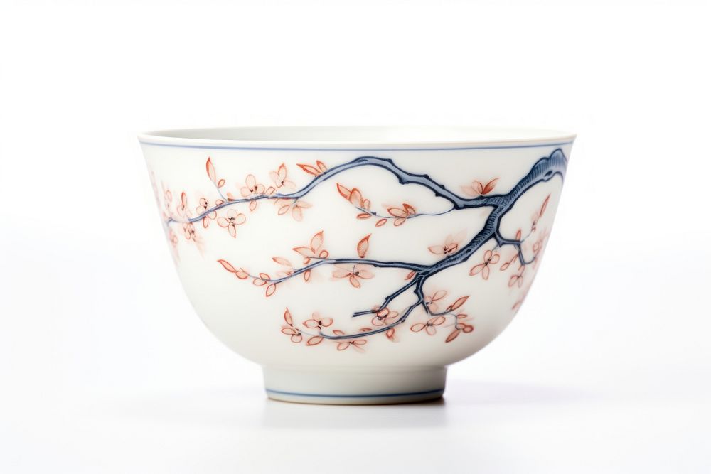 Cup porcelain bowl art. AI generated Image by rawpixel.
