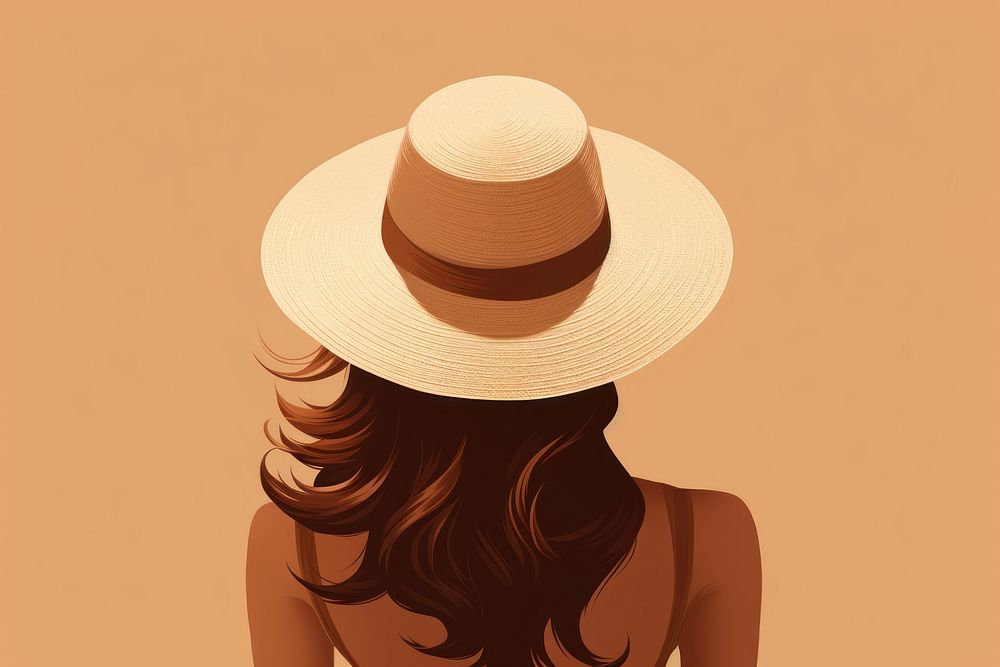 Adult brown woman back. AI generated Image by rawpixel.
