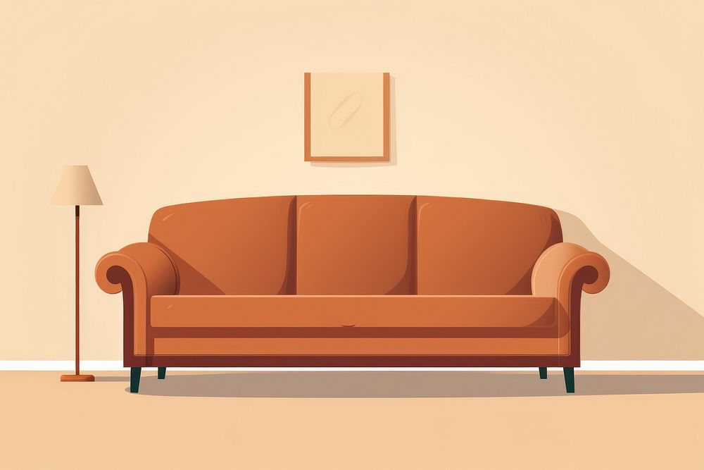 Architecture furniture sofa room. AI generated Image by rawpixel.