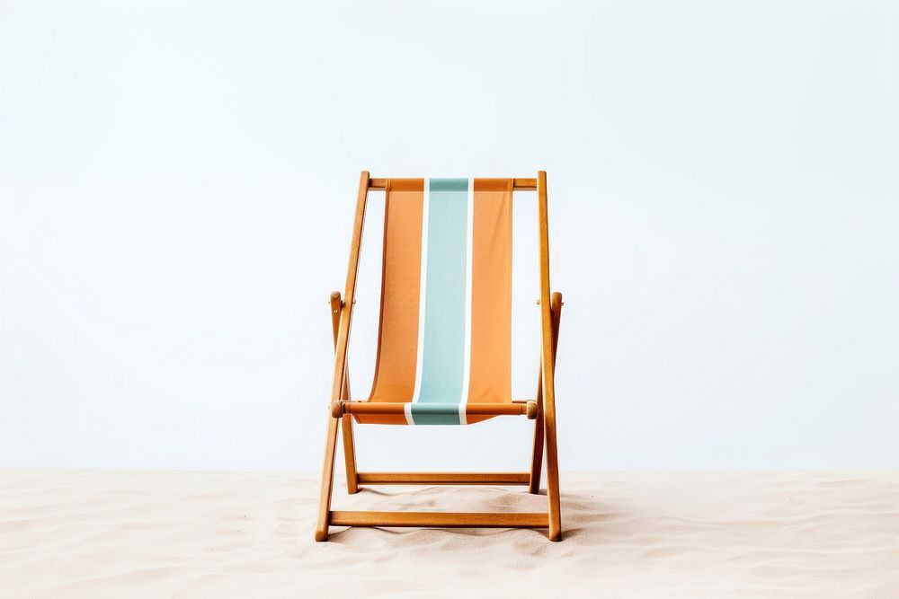 Chair furniture white background relaxation. AI generated Image by rawpixel.