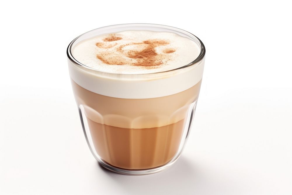 Latte cup coffee drink. AI generated Image by rawpixel.