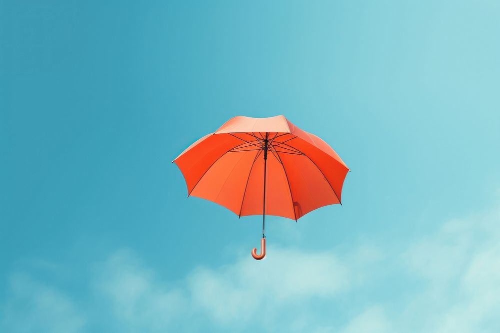 Umbrella sky protection sheltering. AI generated Image by rawpixel.