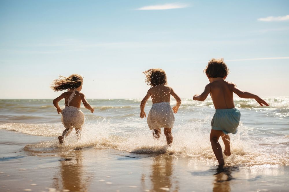 Beach outdoors vacation summer. 