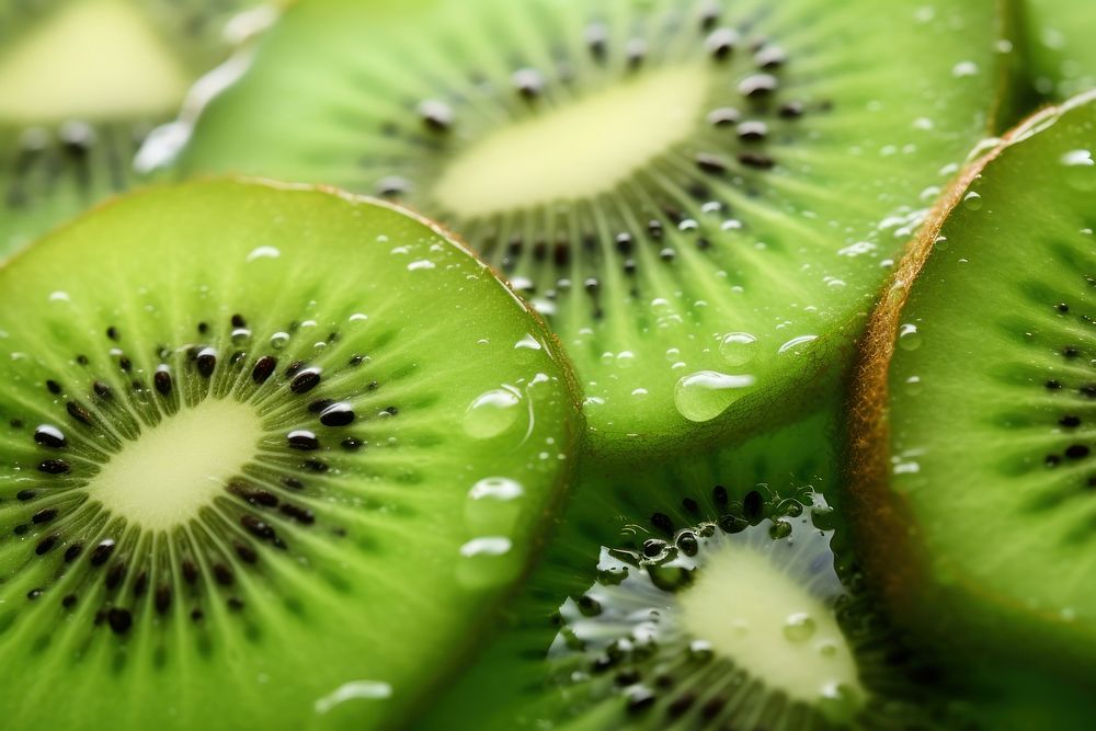 Kiwi slice fruit plant. AI generated Image by rawpixel.