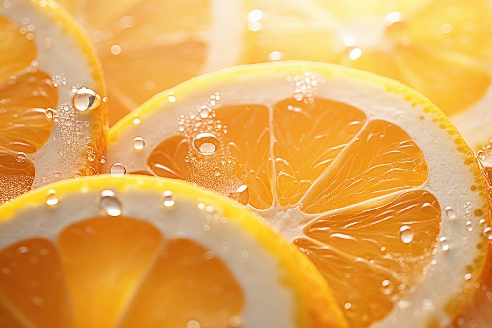 Lemon grapefruit orange slice. AI generated Image by rawpixel.
