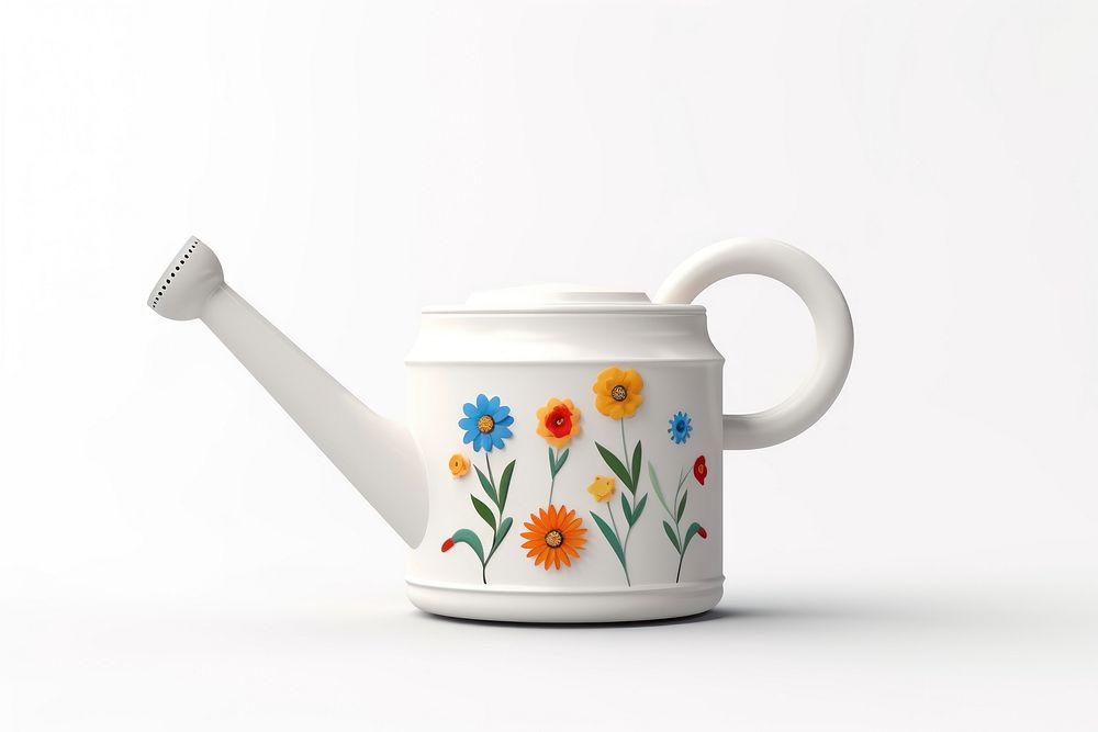 Porcelain art white background tableware. AI generated Image by rawpixel.