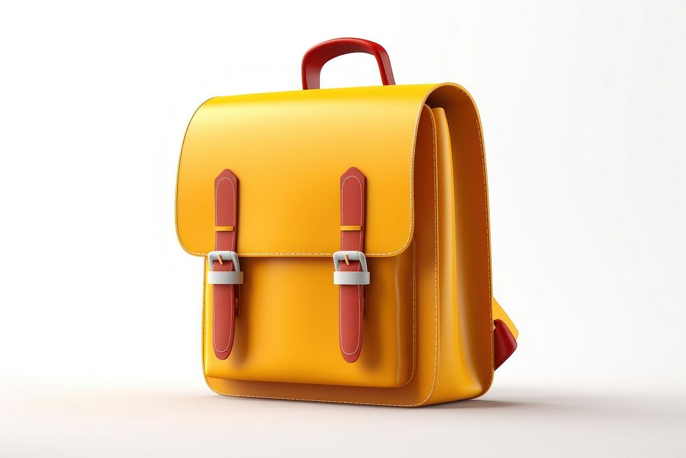 Bag briefcase backpack handbag. AI generated Image by rawpixel.
