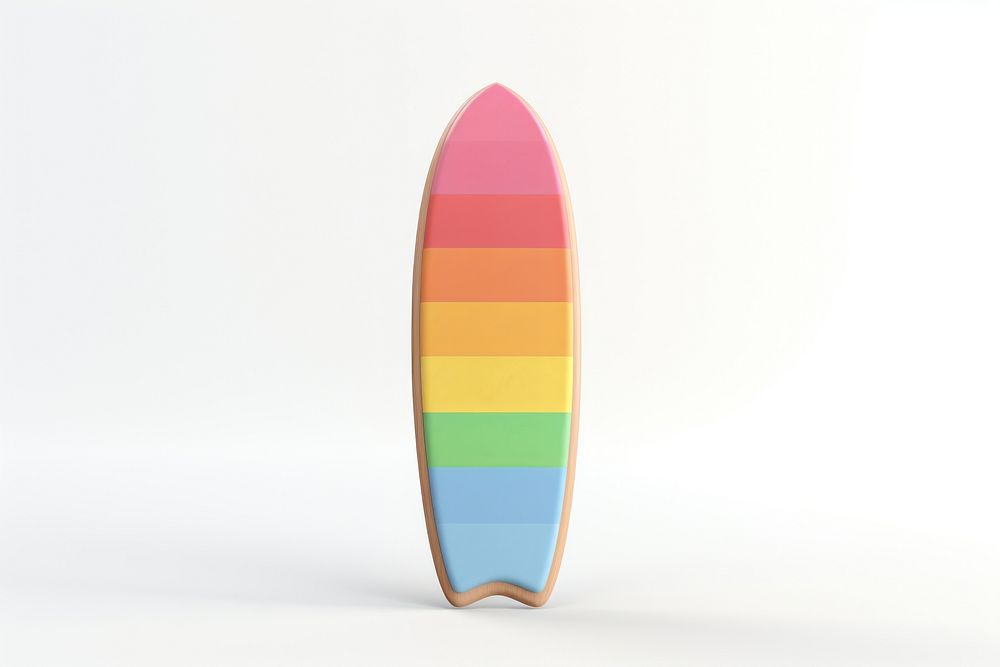 Surfboard surfing toy white background. AI generated Image by rawpixel.