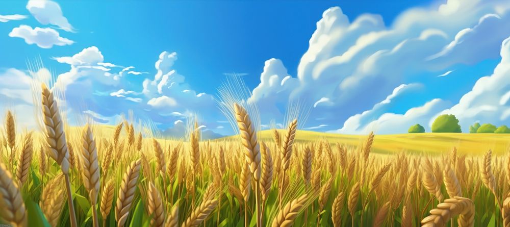 Field agriculture backgrounds landscape. 