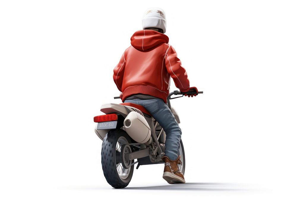 Motorcycle vehicle scooter riding. AI generated Image by rawpixel.