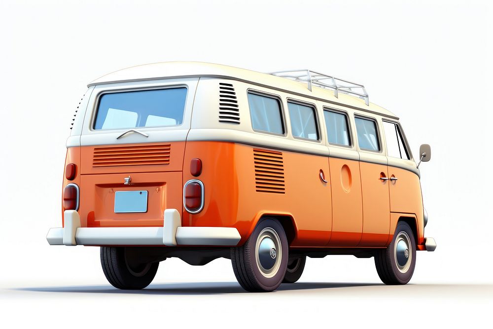Car van vehicle minibus. AI generated Image by rawpixel.