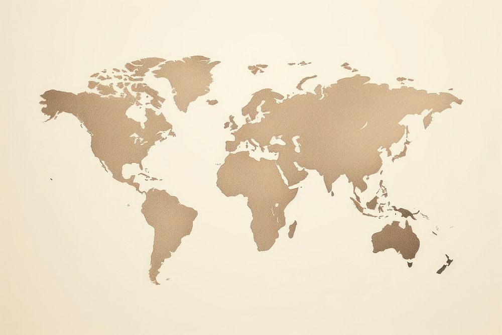 Map world backgrounds topography. AI generated Image by rawpixel.