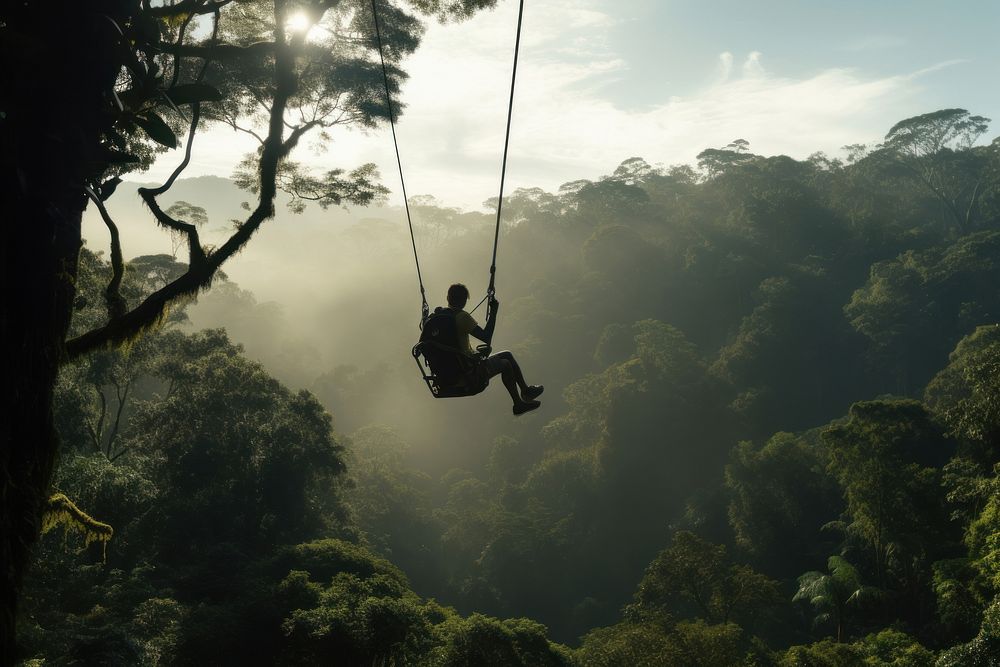 Recreation adventure outdoors exhilaration.