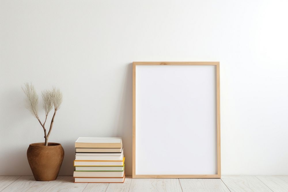 Furniture frame book wall. 