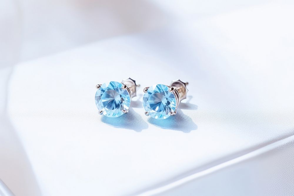 Jewelry earring gemstone diamond.