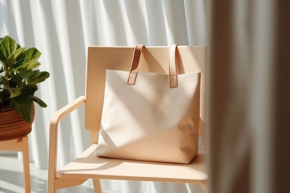 Bag handbag accessories furniture. AI generated Image by rawpixel.