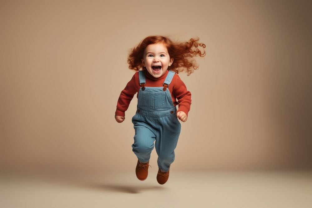 Portrait photo happy baby. AI generated Image by rawpixel.