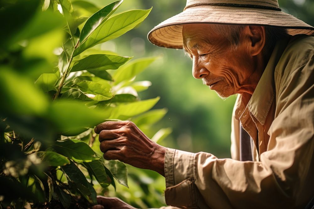 Gardening outdoors nature plant. AI generated Image by rawpixel.