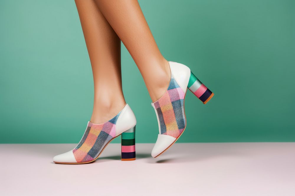 Shoe footwear heel sock. AI generated Image by rawpixel.