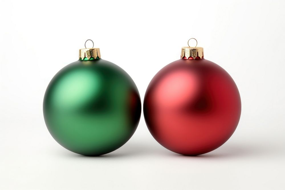 Christmas ornament sphere green. AI generated Image by rawpixel.