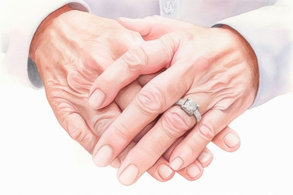 Ring hand engagement jewelry. AI generated Image by rawpixel.