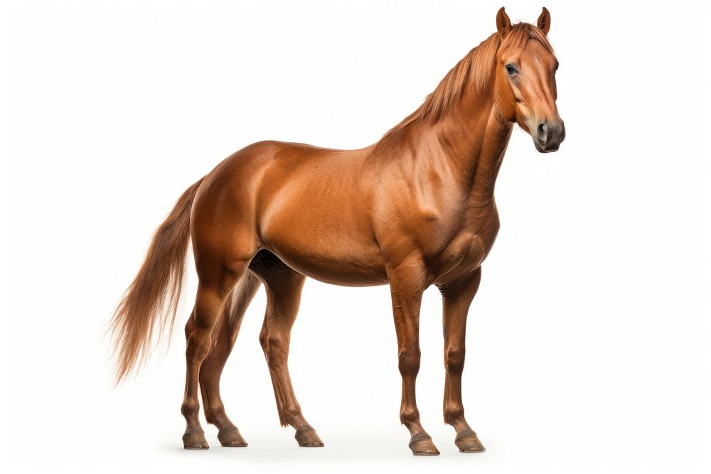 Horse stallion mammal animal. AI generated Image by rawpixel.