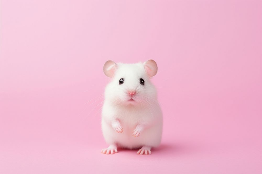 Hamster animal rodent mammal. AI generated Image by rawpixel.