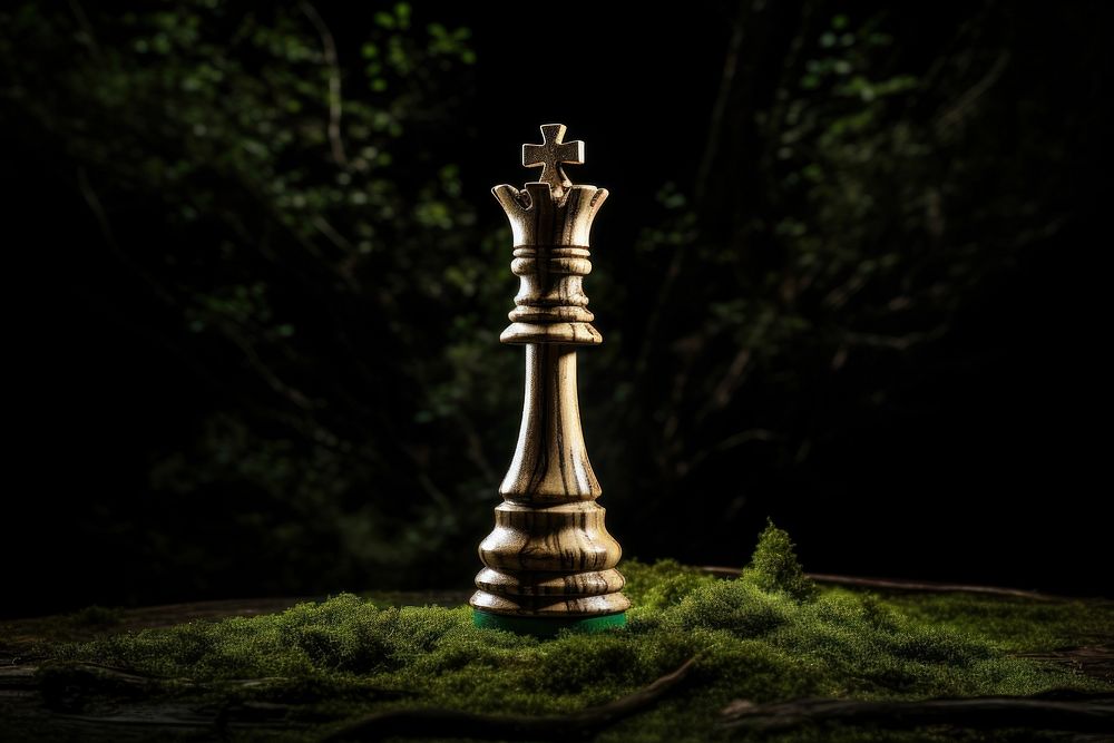 Chess nature game recreation. AI generated Image by rawpixel.