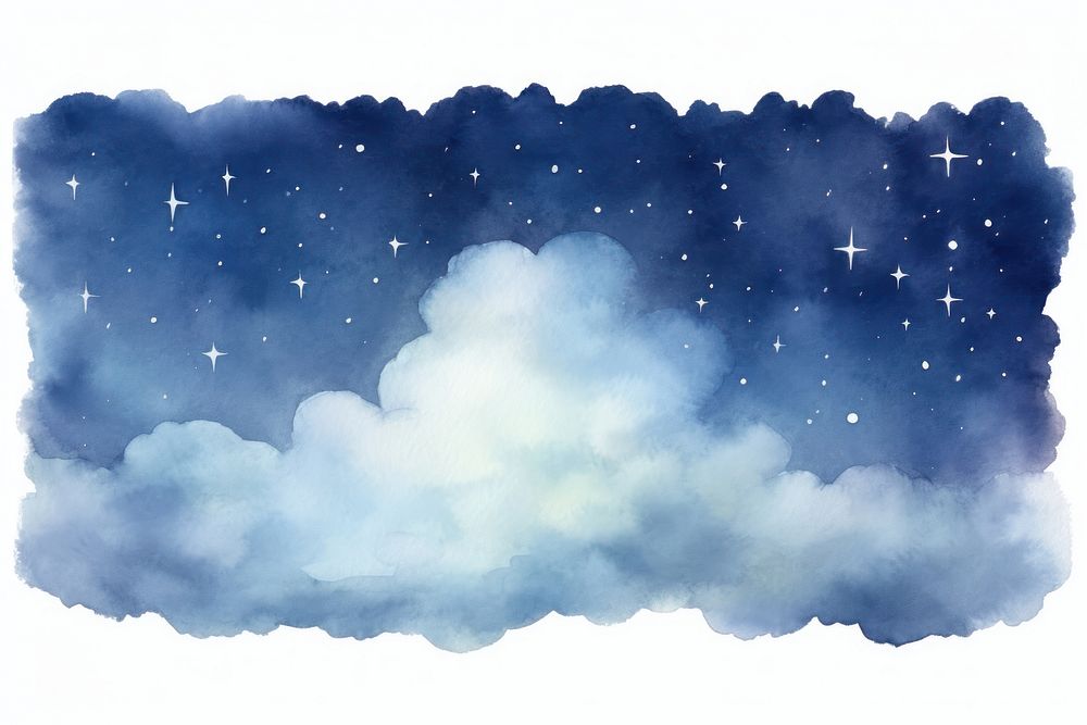 Night backgrounds nature sky. AI generated Image by rawpixel.