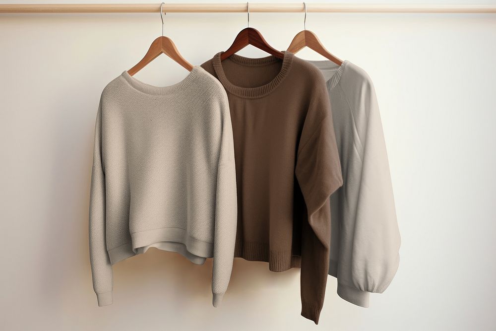 Sweater, earth tone minimal fashion