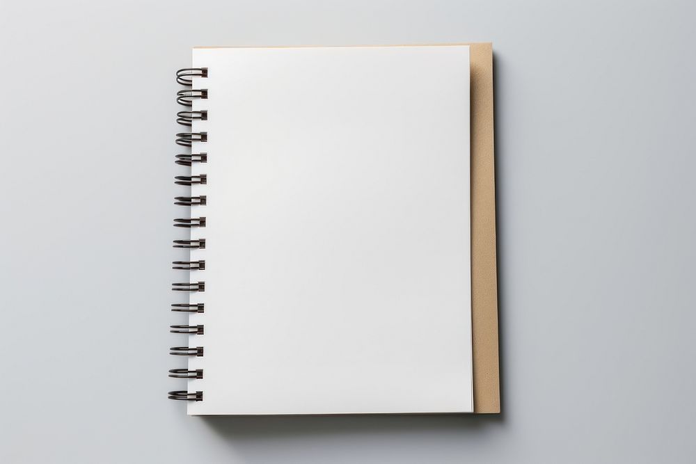Paper diary page high angle view. AI generated Image by rawpixel.